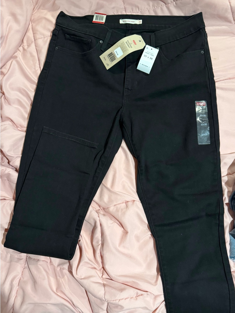 Levi's Men's Skinny Jeans in Black